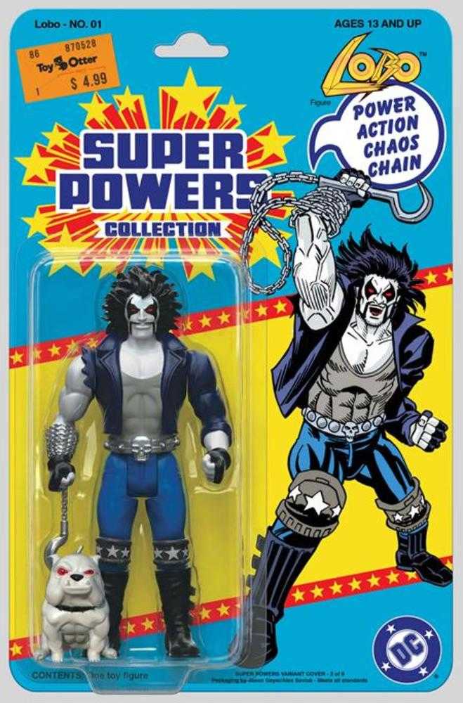 Lobo #1 Facsimile Edition Cover B Jason Geyer & Alex Saviuk Lobo Super Powers Card Stock Variant