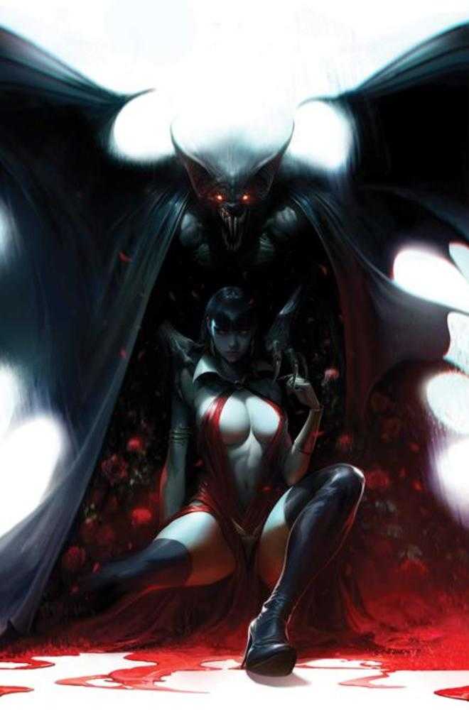 Vampirella Armageddon #12 Cover E Francesco Mattina Metal Premium Cover Variant