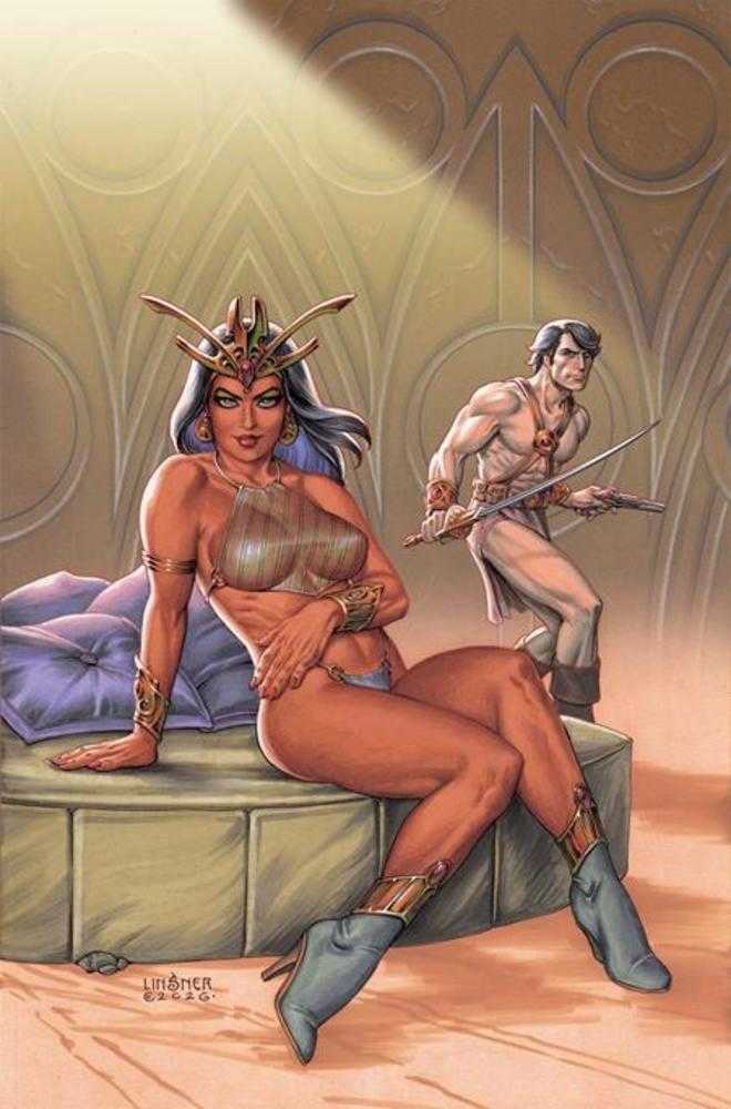Altered States Warlords #2 Cover E Joseph Michael Linsner Metal Premium Variant