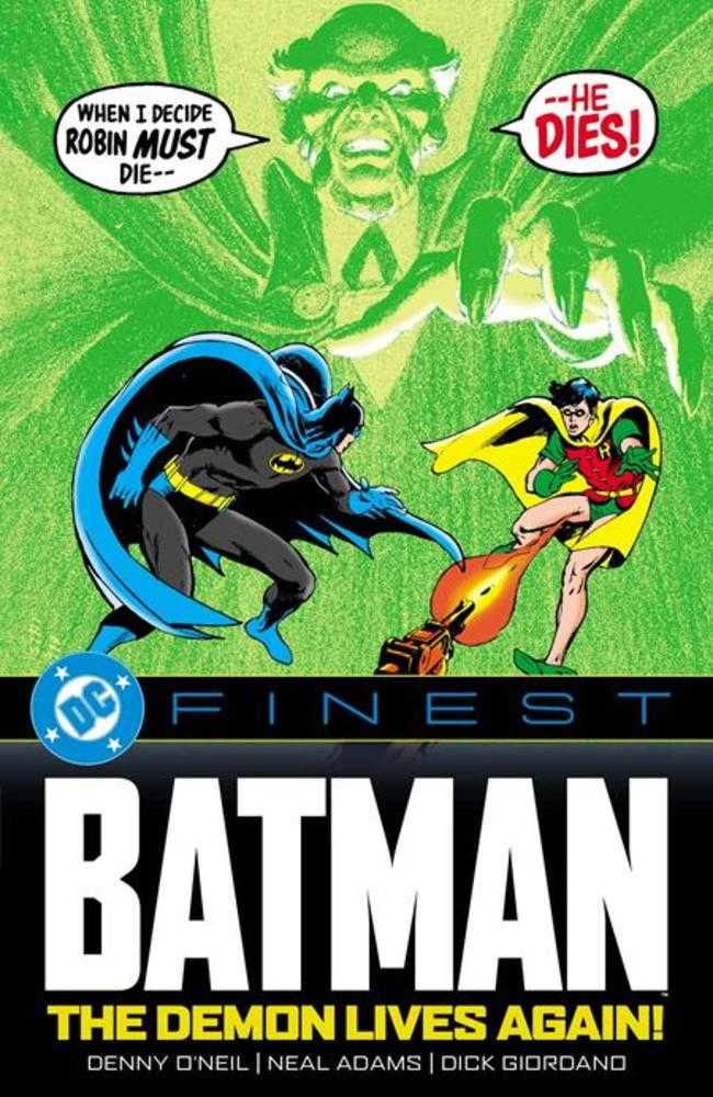 DC Finest Batman The Demon Lives Again TPB