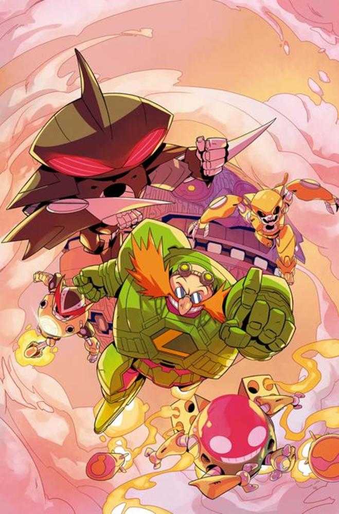 DC X Sonic The Hedgehog The Metal Legion #3 (Of 5) Cover A Pablo M Collar