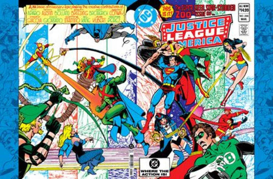 Justice League Of America #200 Facsimile Treasury Edition Cover A George Perez