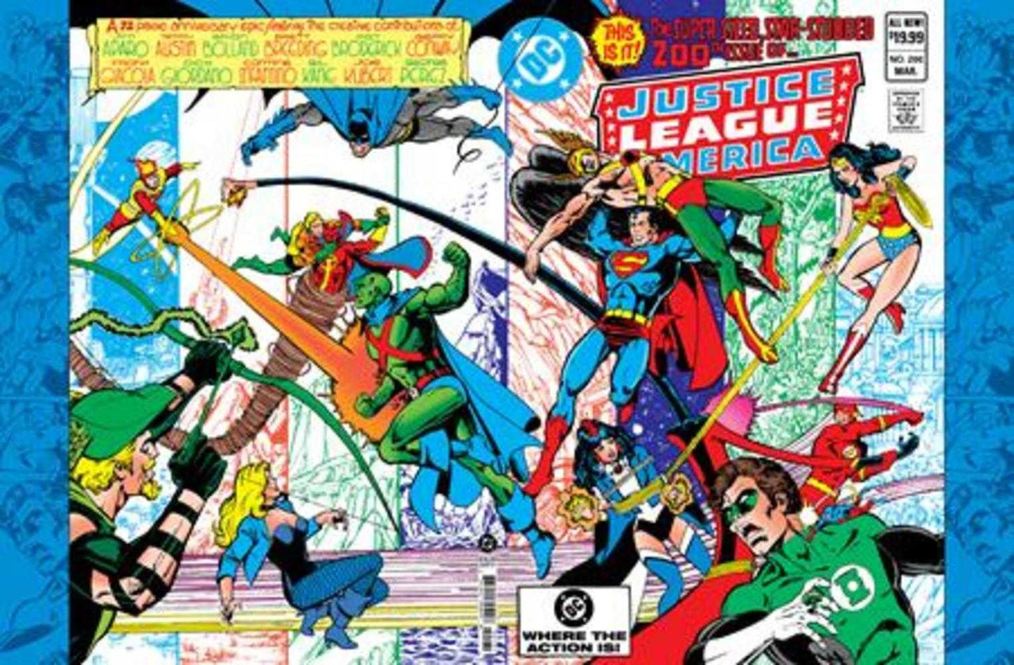 Justice League Of America #200 Facsimile Treasury Edition Cover C George Perez Foil Variant