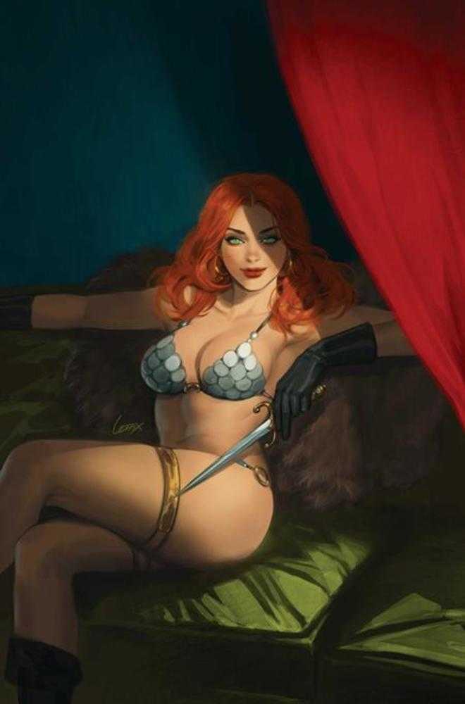 Red Sonja Noir The Plunder And The Princess #1 (One Shot) Cover E Lesley Leirix Li Metal Premium Variant