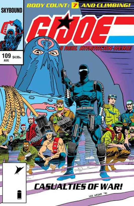G.I. Joe A Real American Hero #109 Hama Files Edition Cover C Lee Weeks Foil Variant