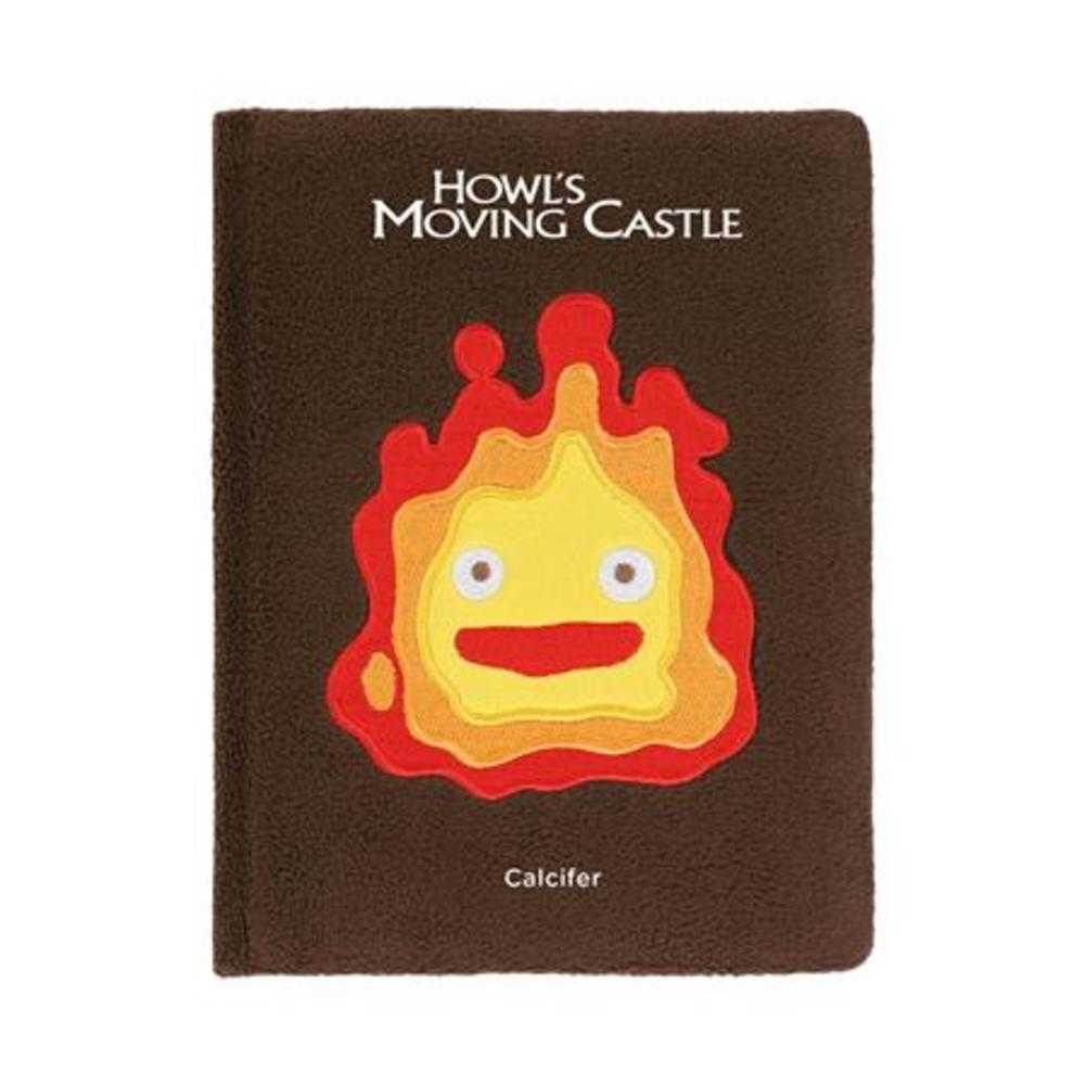 Studio Ghibli Howls Moving Castle Calcifer Plush Journal Hardcover
