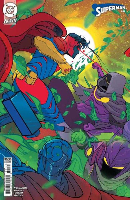 Superman #41 Cover D Christian Ward Card Stock Variant (Kingdom Of Zod)