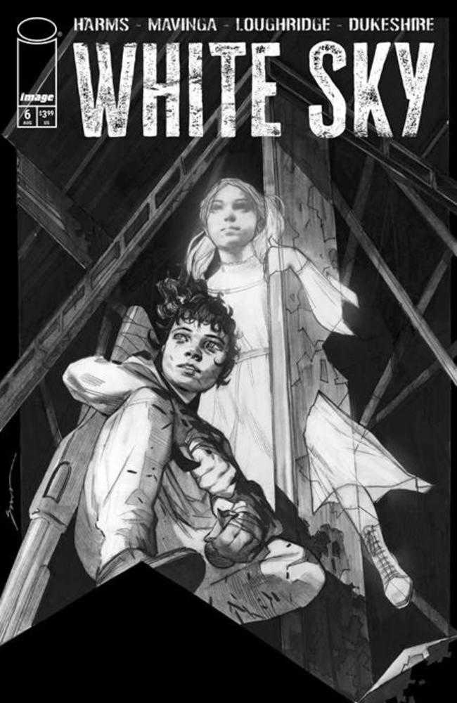 White Sky #6 Cover D Eliza Ivanova Black & White Variant (Mature)