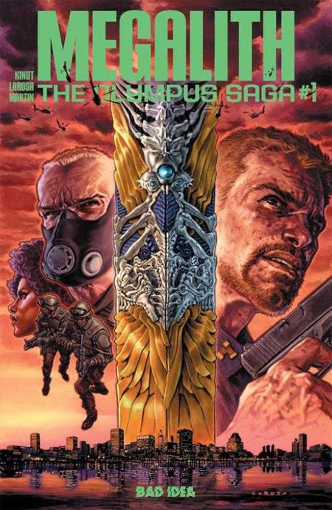 Olympus Saga Megalith #1 (Of 4) 2nd Printing Cover A Lewis Larosa Variant