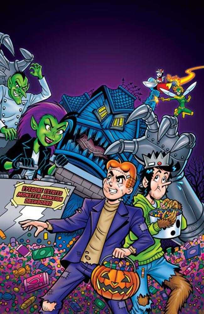 Archies Halloween Spectacular (One Shot) Cover D Steven Butler Lily Butler Foil Full Art Variant