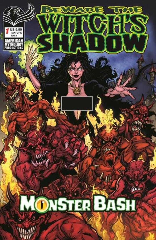 Beware The Witchs Shadow Monster Bash #1 Cover C Puis Calzada Racy Variant (Mature)