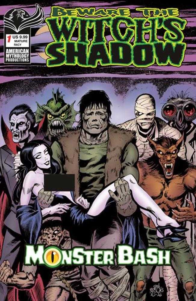 Beware The Witchs Shadow Monster Bash #1 Cover D Dan Parsons Risque Variant (Mature)