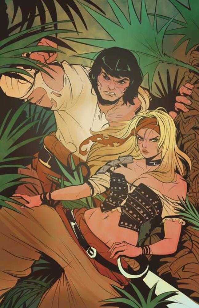 Conan The Barbarian #35 Cover G Ashleigh Izienicki Virgin Cardstock Variant (Mature)