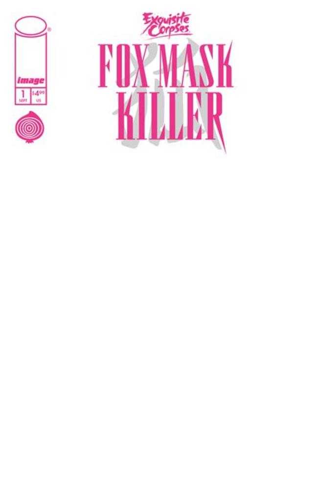 Exquisite Corpses Fox Mask Killer #1 (Of 5) Cover D Blank Sketch Variant (Mature)