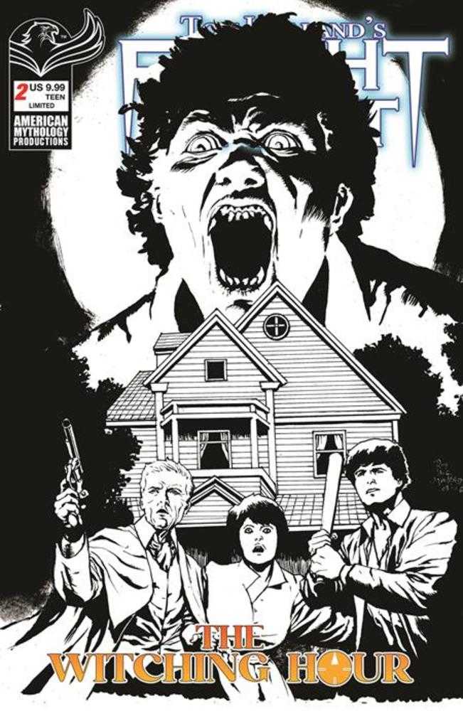 Fright Night Witching Hour #2 (Of 2) Cover E Roy Allan Martinez Limited Black & White Variant