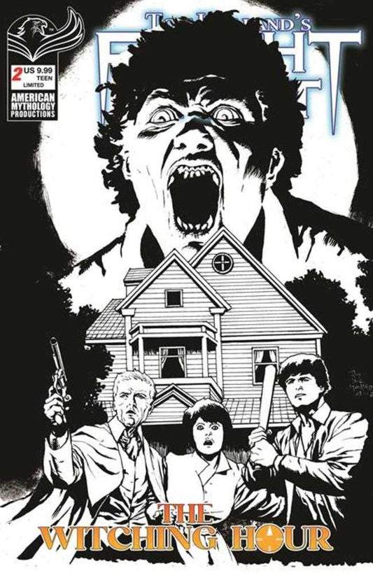 Fright Night Witching Hour #2 (Of 2) Cover E Roy Allan Martinez Limited Black & White Variant
