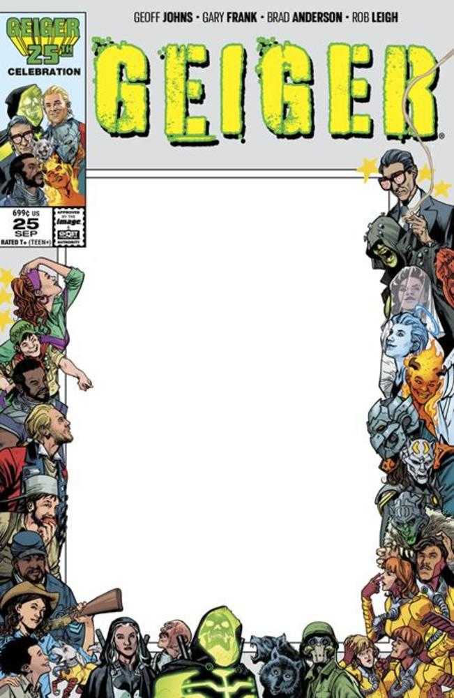Geiger #25 Cover E Blank Sketch Variant