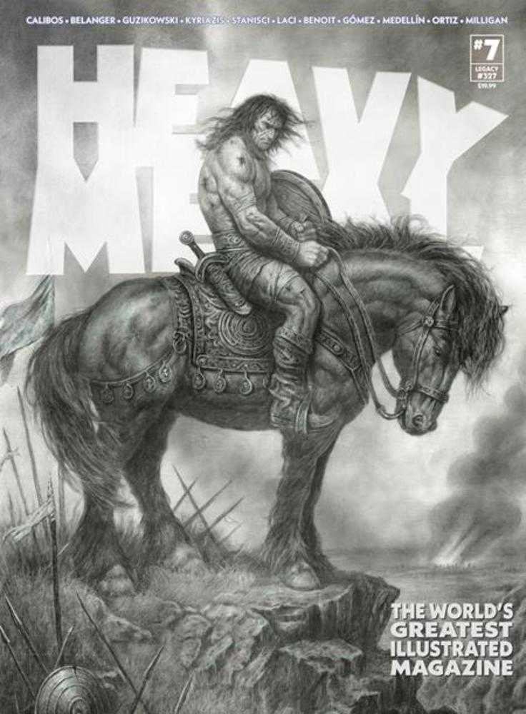 Heavy Metal Magazine #7 Cover B Calibos Variant