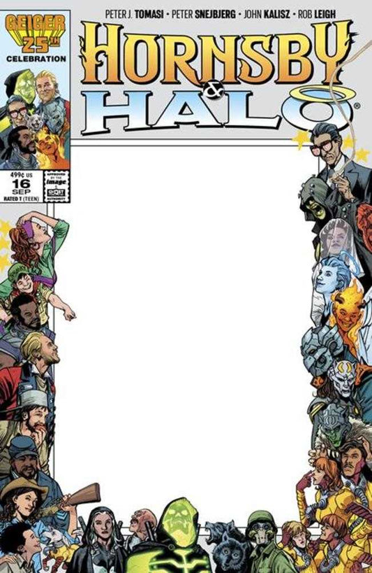 Hornsby & Halo #16 Cover C Blank Sketch Variant