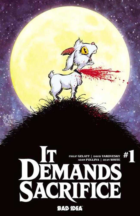 It Demands Sacrifice #1 (Of 4) Cover D Skottie Young Foil Variant