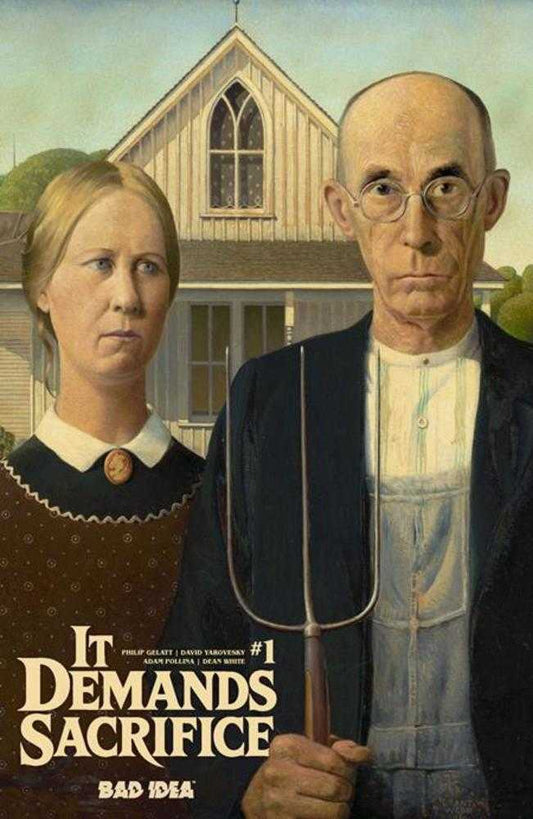It Demands Sacrifice #1 (Of 4) Cover E Grant Wood Old Masters Variant