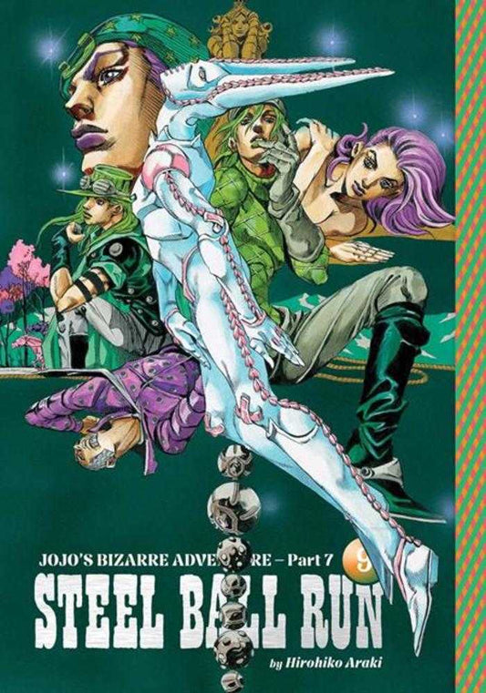 Jojos Bizarre Adventure Part 7 Steel Ball Run Hardcover Volume 09