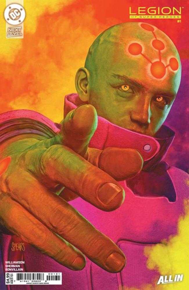 Legion Of Super Heroes #1 Cover C Mark Spears Card Stock Variant
