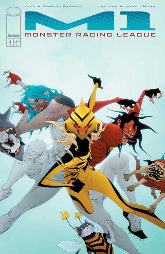 M1 Monster Racing League #4 Cover A Jae Lee