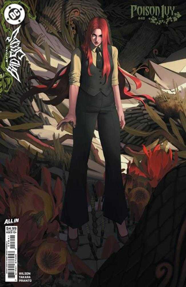 Poison Ivy #48 Cover D Manny Vincent Carbonilla Card Stock Variant (Batman Bad Seeds)