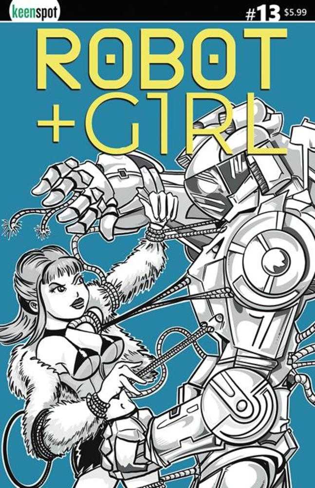 Robot + Girl #13 Cover C Christopher Whitehead Variant