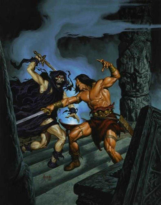Savage Sword Of Conan #16 Cover C Joe Jusko Virgin Cardstock Variant (Mature)
