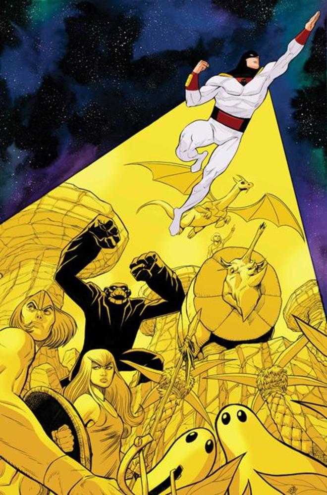 Space Ghost vs The Herculoids #1 Cover N 1:25 Drew Moss Full Art Variant