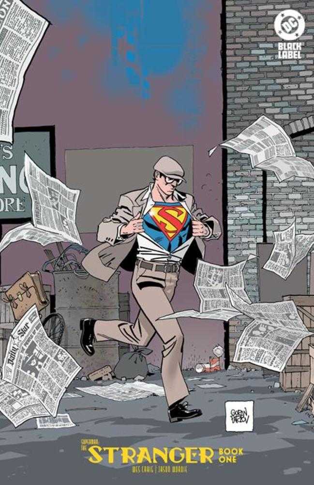 Superman The Stranger #1 (Of 6) Cover C Goran Parlov Card Stock Variant (Mature)