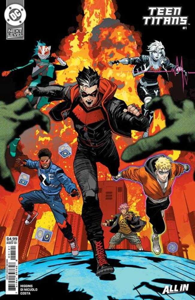 Teen Titans #1 Cover B Dan Mora Card Stock Variant