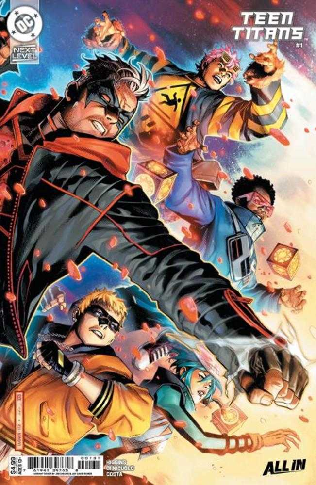 Teen Titans #1 Cover C Jim Cheung Card Stock Variant