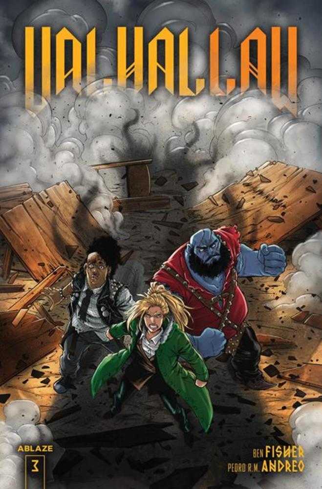 Valhallaw #3 (Of 5) Cover A Pedro R M Andreo (Mature)