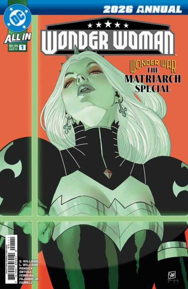 Wonder Woman 2026 Annual Wonder War The Matriarch Special #1 (One Shot) Cover A Daniel Sampere