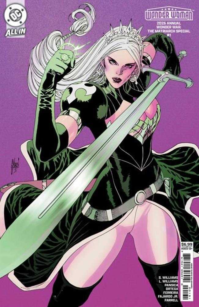 Wonder Woman 2026 Annual Wonder War The Matriarch Special #1 (One Shot) Cover C Guillem March Card Stock Variant