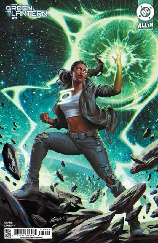 Absolute Green Lantern #19 Cover B Mateus Manhanini Card Stock Variant