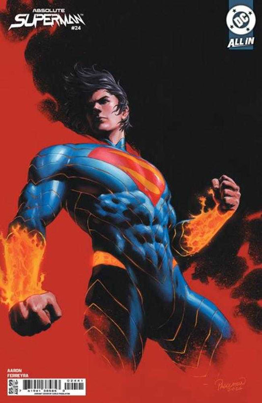 Absolute Superman #24 Cover D Carlo Pagulayan Card Stock Variant