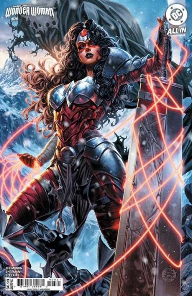 Absolute Wonder Woman #25 Cover B Mark Brooks Card Stock Variant