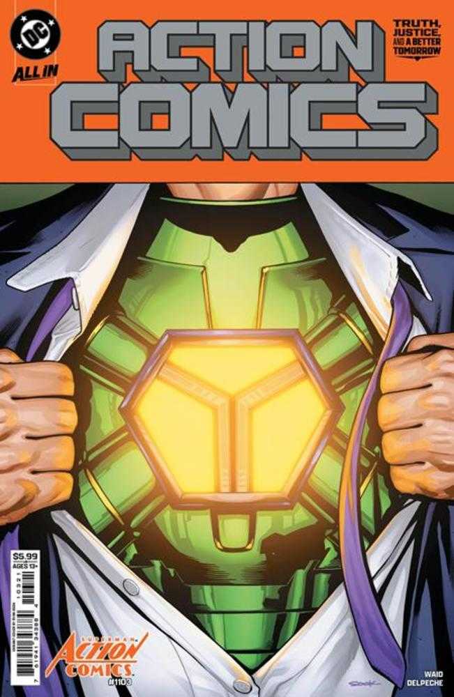 Action Comics #1103 Cover B Ryan Sook Card Stock Variant