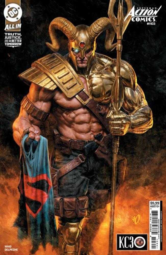 Action Comics #1103 Cover D Ariel Olivetti Kingdom Come 30 Th Anniversary Card Stock Variant