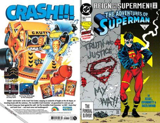 Adventures Of Superman #501 Facsimile Edition Cover A Tom Grummett