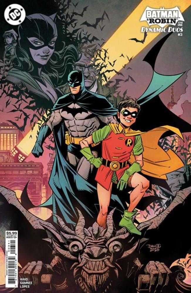 Batman & Robin Year One Dynamic Duos #3 (Of 12) Cover D Diego Olortegui Card Stock Variant