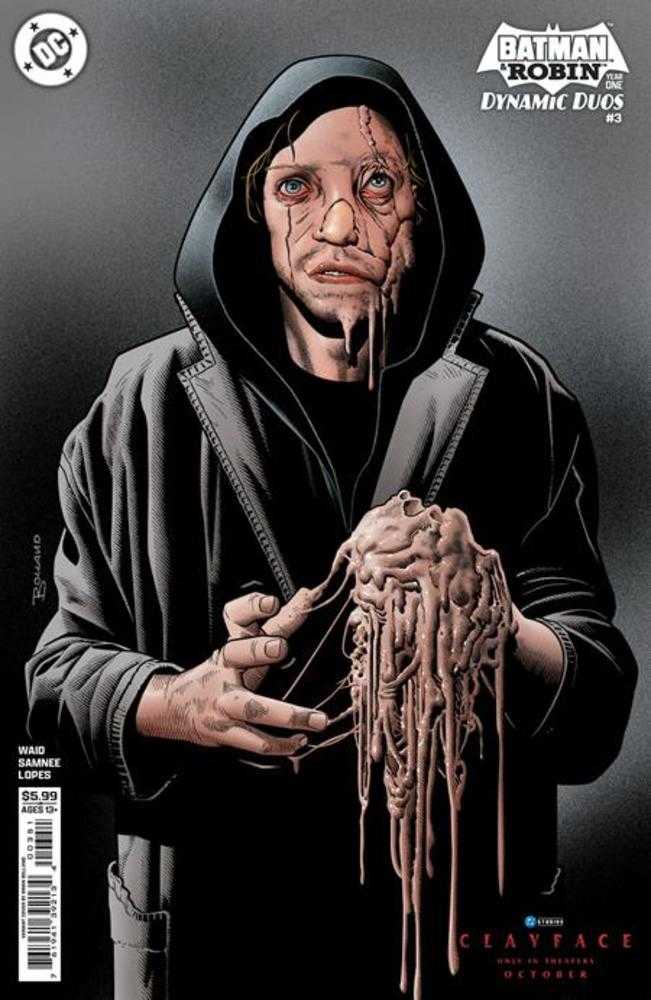 Batman & Robin Year One Dynamic Duos #3 (Of 12) Cover E Brian Bolland Clayface Movie Card Stock Variant