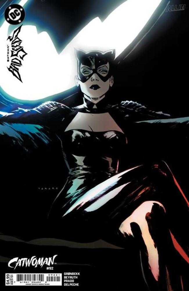 Catwoman #92 Cover B Marcio Takara Card Stock Variant (Batman Bad Seeds)