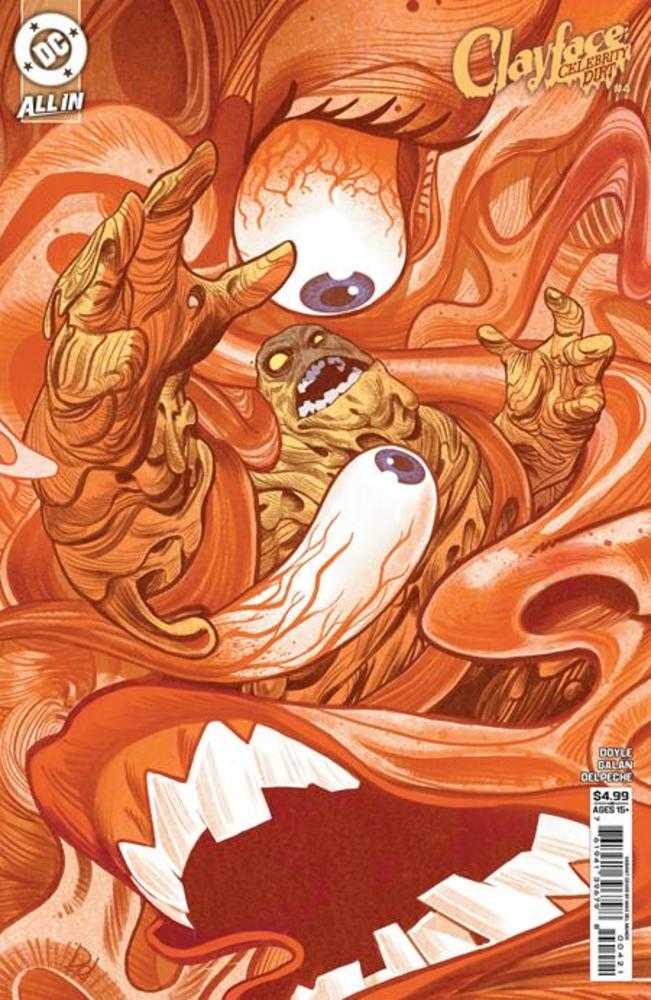 Clayface Celebrity Dirt #4 (Of 6) Cover B Mike Del Mundo Card Stock Variant