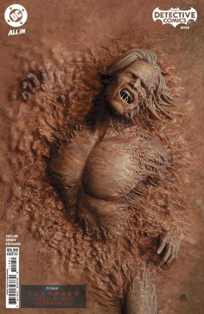 Detective Comics #1114 Cover E Bjorn Barends Clayface Movie Card Stock Variant (Batman Bad Seeds)