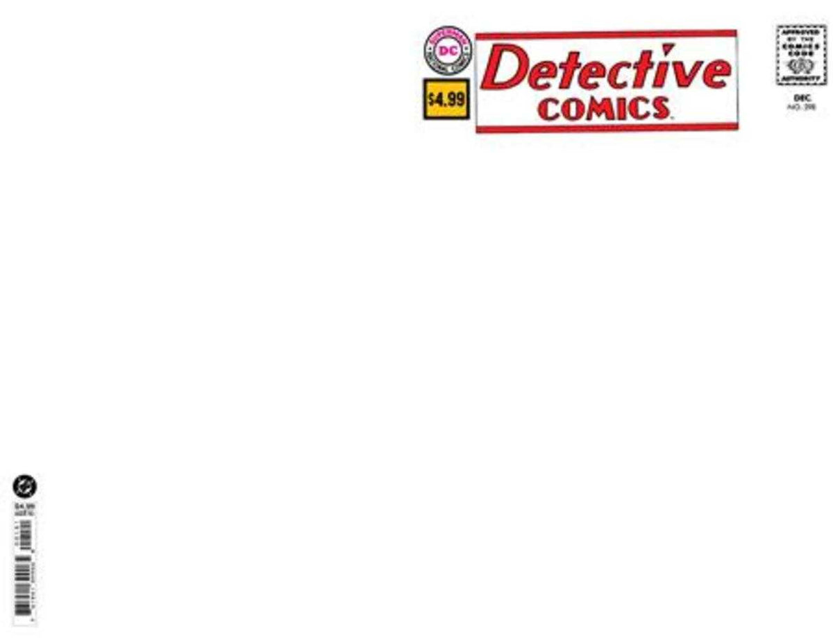 Detective Comics #298 Facsimile Edition Cover B Blank Card Stock Variant